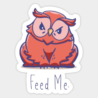 Owlbear: Feed Me Sticker